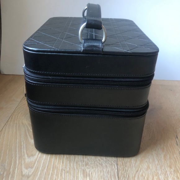 DIOR Train Vanity Case two tiered structured BLACK price firm!! - Picture 7 of 13